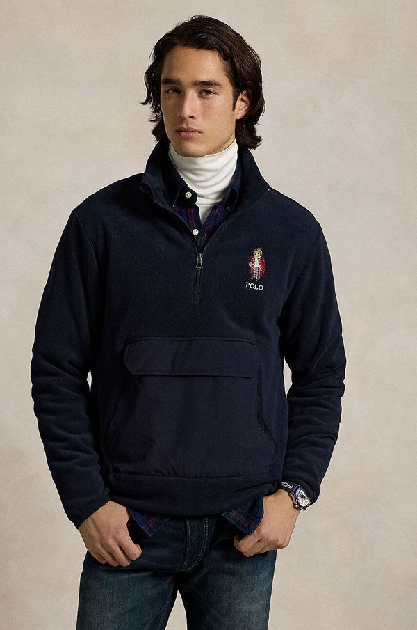 Polo Ralph Lauren Dukserica Polo Ralph Lauren za muškarce, boja: tamno plava, bez uzorka, 710951649