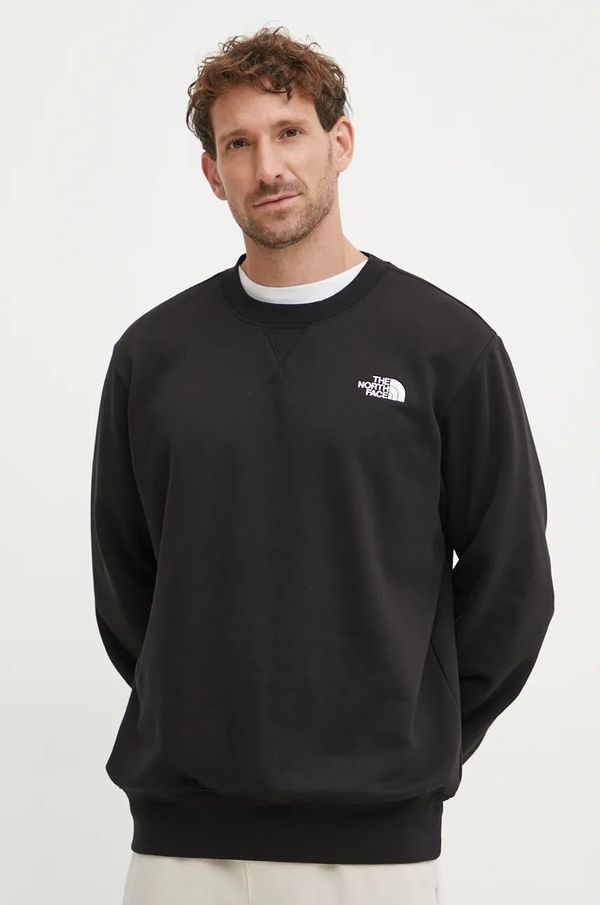 The North Face Dukserica The North Face Essential Crew za muškarce, boja: crna, bez uzorka, NF0A89ETJK31