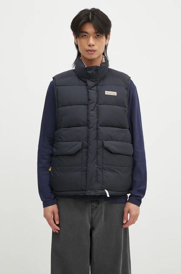 Columbia Dvostrani prsluk Columbia Wallowa Reversible za muškarce, boja: crna, za zimu, 2090731