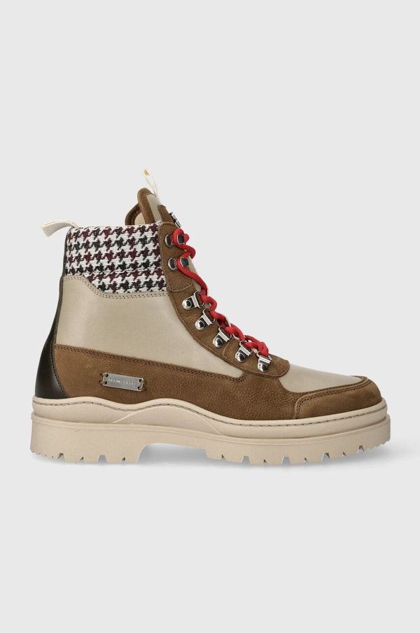 Filling Pieces Kožne cipele Filling Pieces Mountain Boot Quartz za muškarce, boja: smeđa, 63333361933