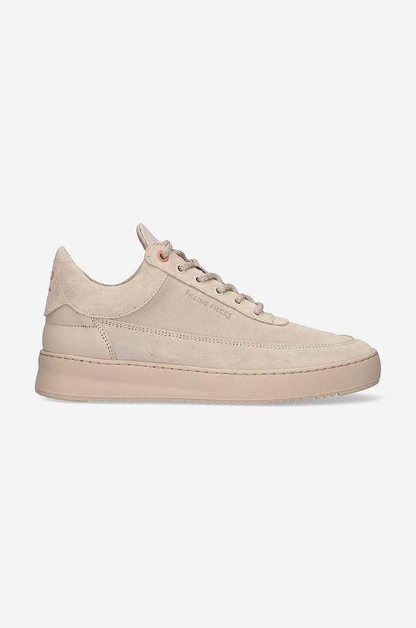 Filling Pieces Kožne tenisice Filling Pieces Low Eva Suede boja: smeđa, 51322791919