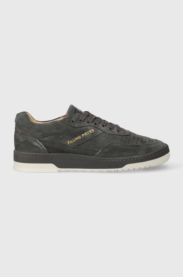 Filling Pieces Tenisice od brušene kože Filling Pieces Ace Suede boja: siva, 70022791874