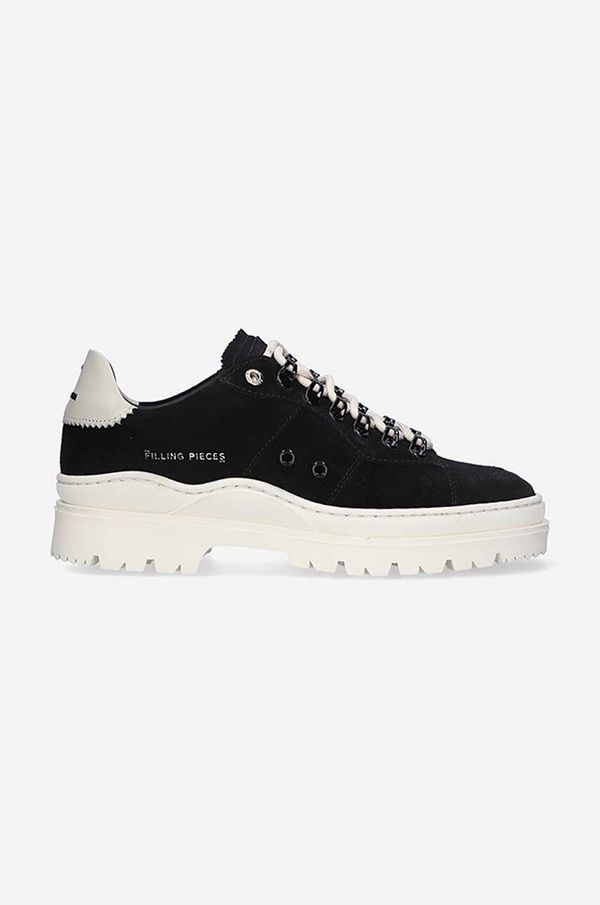 Filling Pieces Tenisice od brušene kože Filling Pieces Court Serrated boja: crna, 89128861946