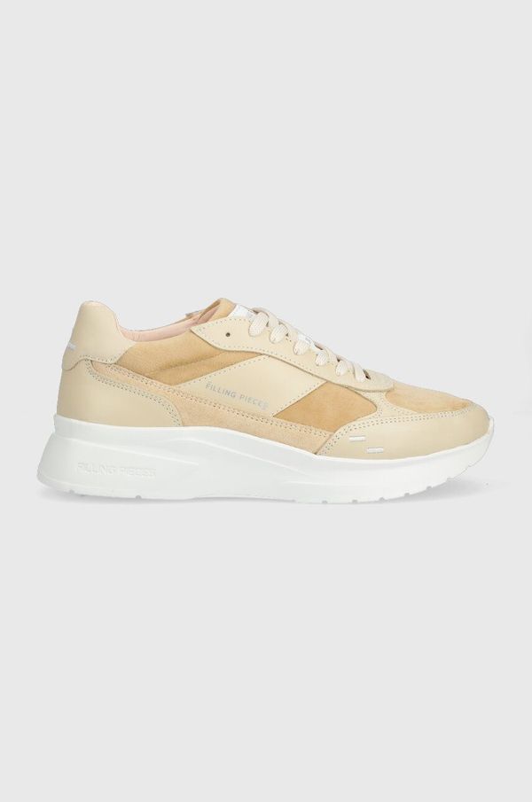 Filling Pieces Tenisice od brušene kože Filling Pieces Jet Runner boja: bež, 17127361919
