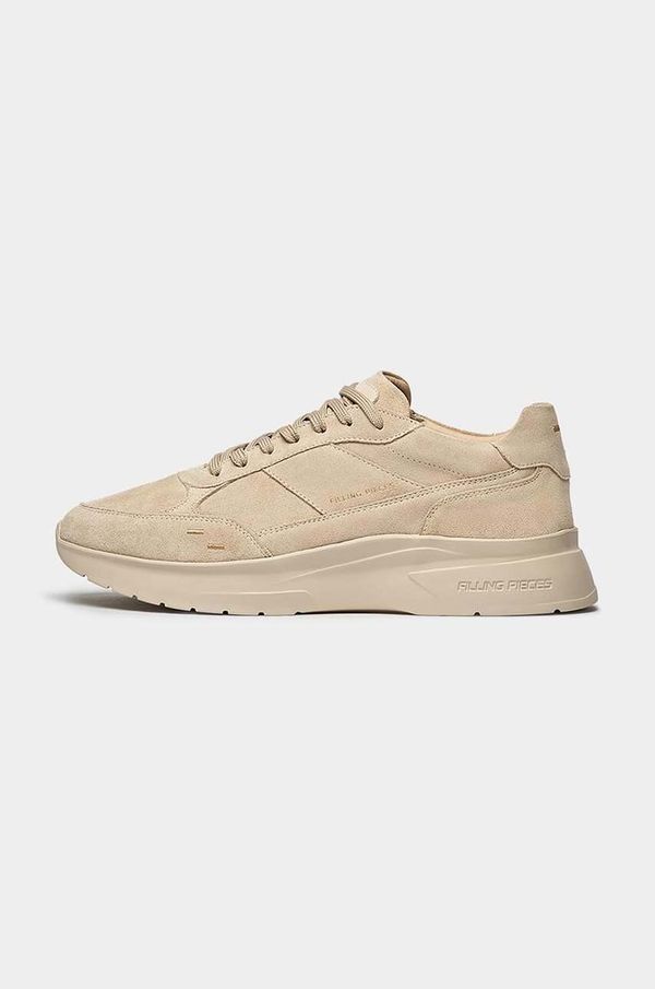 Filling Pieces Tenisice od brušene kože Filling Pieces Jet Runner Suede boja: bež, 58122791990