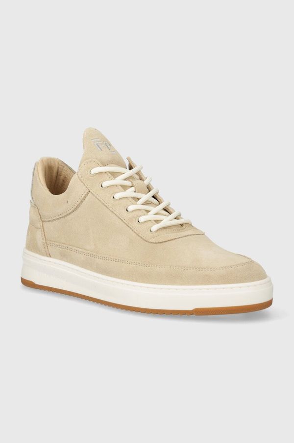 Filling Pieces Tenisice od brušene kože Filling Pieces Low Top Ripple Suede boja: bež, 10122791919