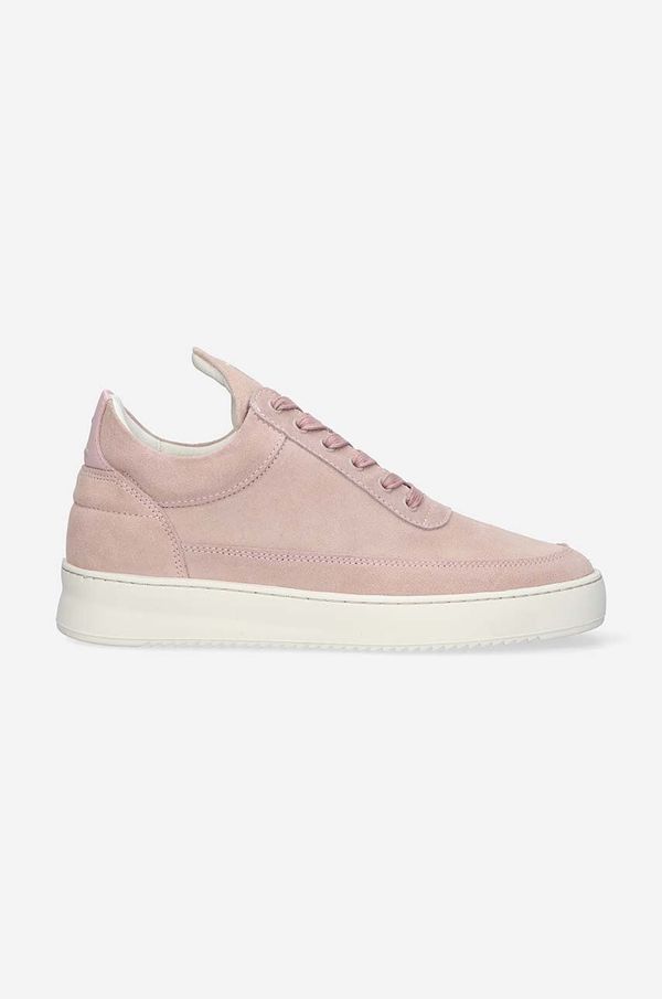 Filling Pieces Tenisice od brušene kože Filling Pieces Low Top Suede boja: ružičasta, 10122792081