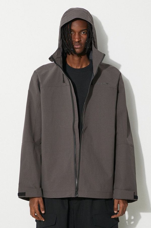 Filson Jakna Filson Swiftwater Rain Jacket za muškarce, boja: siva, za prijelazno razdoblje, FMCPS0048