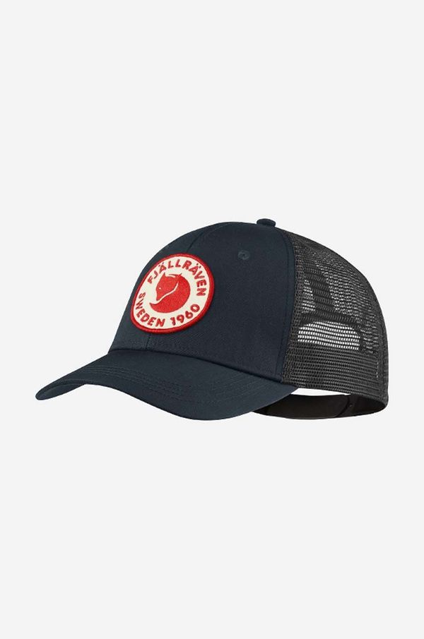 Fjallraven Kapa sa šiltom Fjallraven Langtradarkeps 1960 Logo boja: tamno plava, s aplikacijom, F78138-555, F78138.620