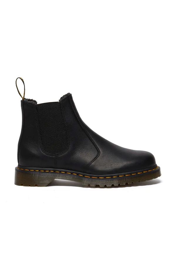 Dr. Martens Gležnjače Dr. Martens 2976 WL za žene, boja: crna, ravni potplat, s toplom podstavom, DM31874001