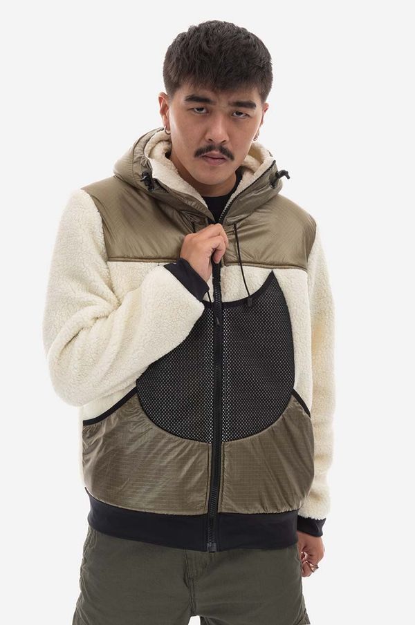 Griffin Jakna Griffin Hooded Jogger za muškarce, boja: bež, za prijelazno razdoblje, GW22.09A-cream
