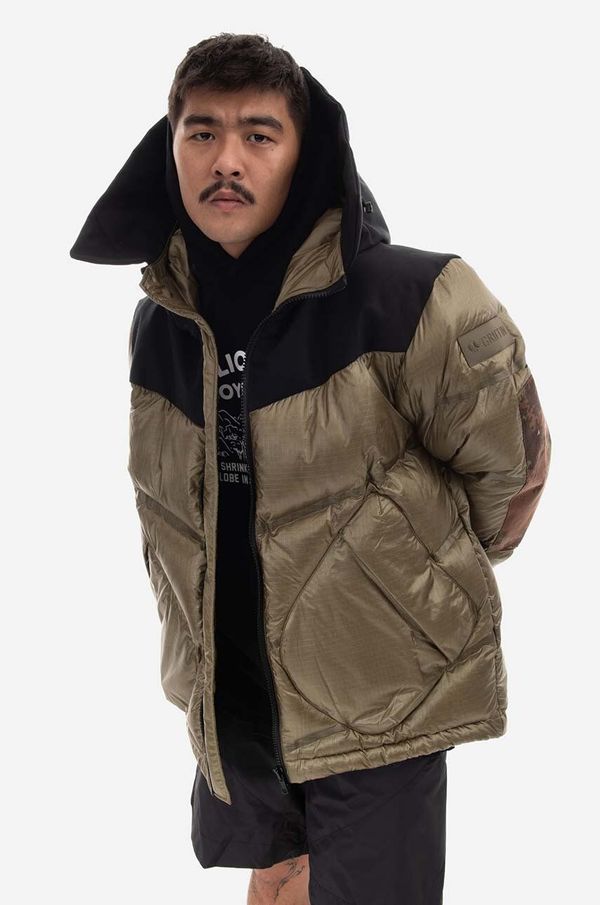 Griffin Pernata jakna Griffin Bonded Atlantic Parka za muškarce, boja: zelena, za zimu, GW22.03B-green