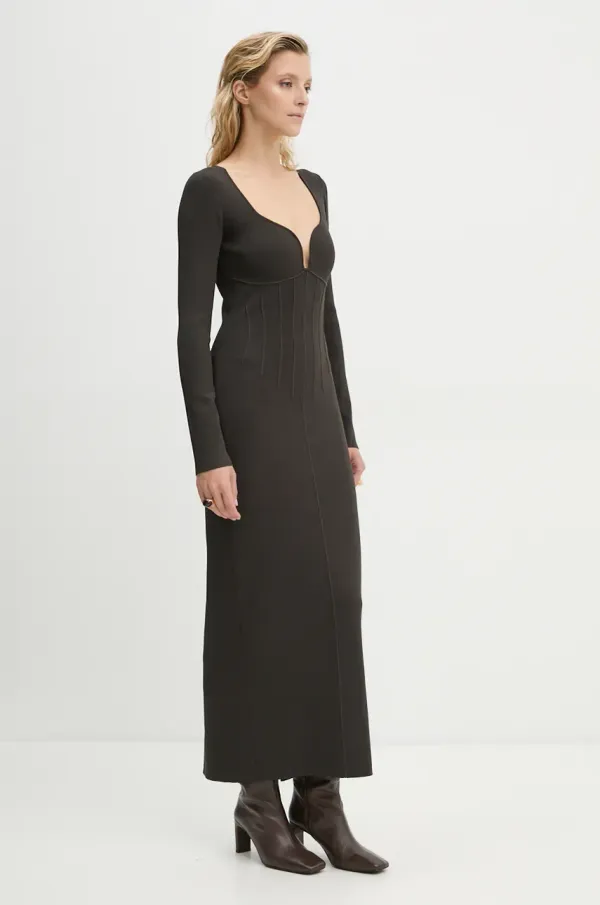 Nanushka Haljina Nanushka JERICA maxi, uska, NW24PFBS22697