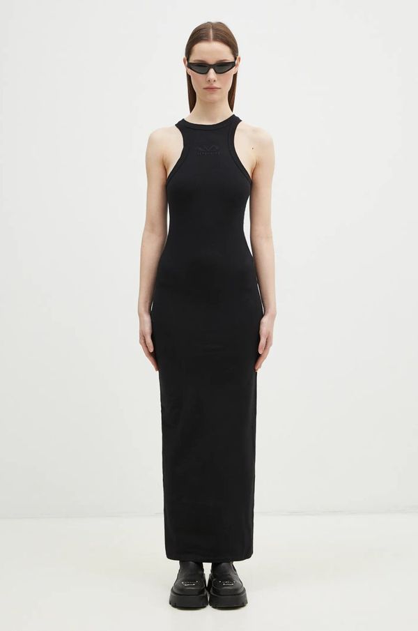 Vetements Haljina VETEMENTS Tanktop Maxi boja: crna, maxi, uska, WA66DR700B