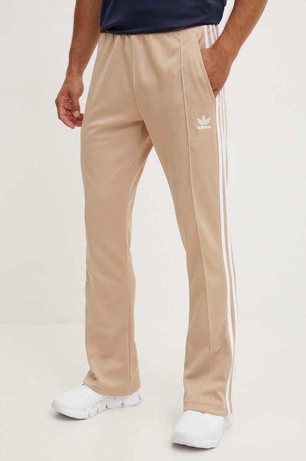 adidas Originals Hlače adidas Originals 70s za muškarce, boja: bež, bez uzorka, IX5221