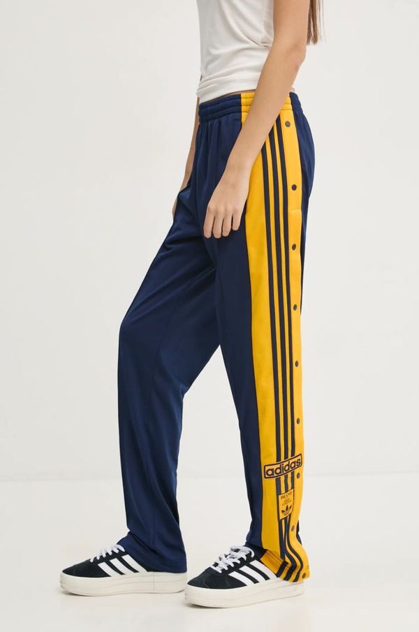 adidas Originals Hlače adidas Originals Adibreak za žene, boja: tamno plava, s uzorkom, JP2306