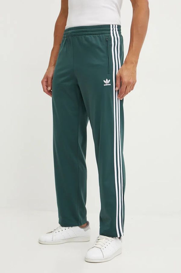 adidas Originals Hlače adidas Originals Adicolor Classics Firebird za muškarce, boja: zelena, s uzorkom, IY9899