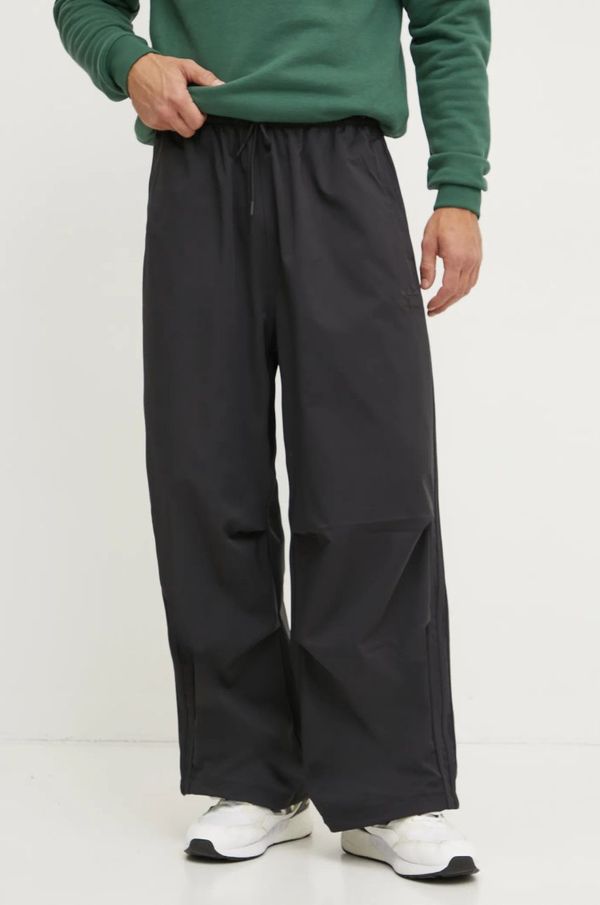 adidas Originals Hlače adidas Originals Parachute Pant za muškarce, boja: crna, bez uzorka, IY2075