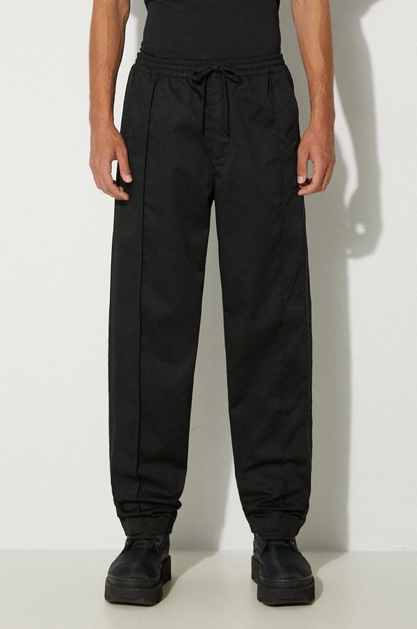 adidas Originals Hlače adidas Originals za muškarce, boja: crna, chinos kroj, IY2074