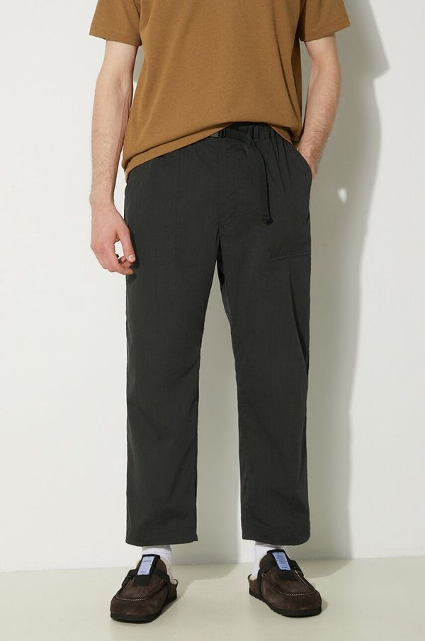 Nanga Hlače Nanga Hinoc Ripstop Field Pants za muškarce, boja: crna, ravni kroj, NW2421.1I203.A