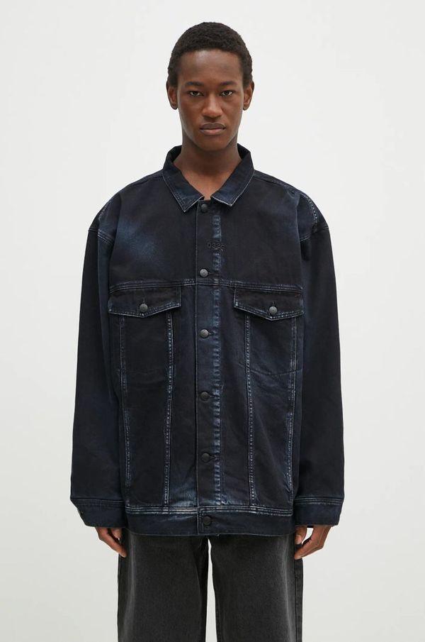 032C Jakna 032C 'Goya' Denim za muškarce, boja: tamno plava, za prijelazno razdoblje, F24-MRD-1961-350