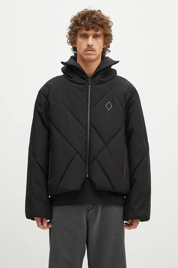 A-COLD-WALL* Jakna A-COLD-WALL* Shiro Hooded Puffer Jacket za muškarce, boja: crna, za zimu, ACWMO261