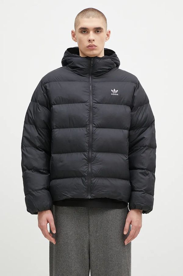 adidas Originals Jakna adidas Originals Commercial Puff za muškarce, boja: crna, za zimu, IY3396