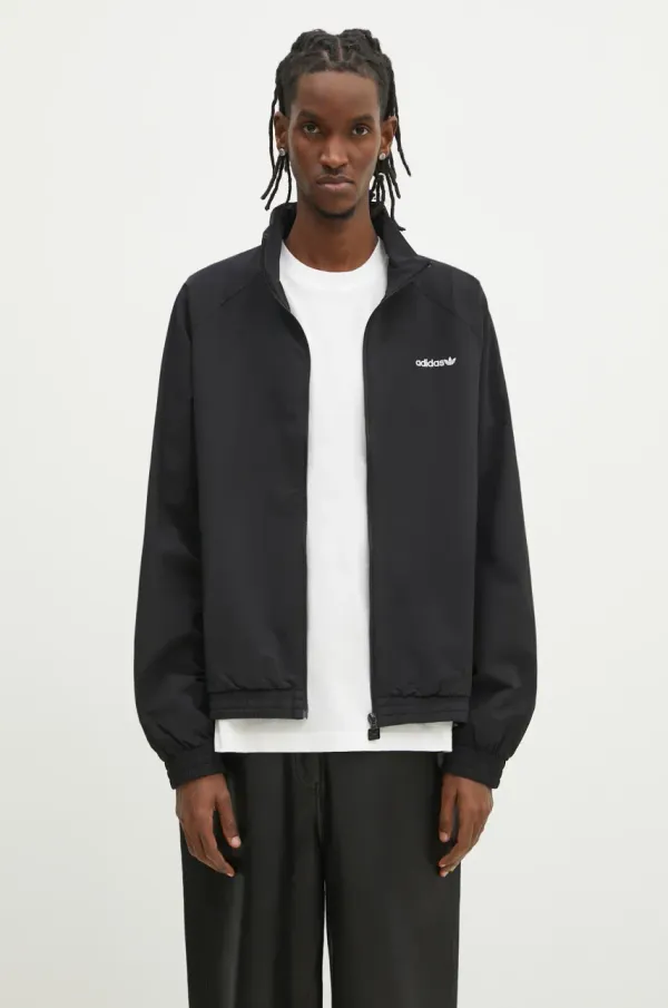 adidas Originals Jakna adidas Originals WOVEN TT boja: crna, za prijelazno razdoblje, JC8359