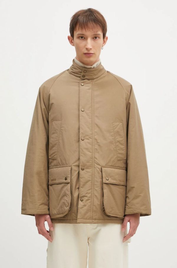 Baracuta Jakna Baracuta Barbour x Baracut OS Casual Bedale za muškarce, boja: zelena, za prijelazno razdoblje, BRCPS1094