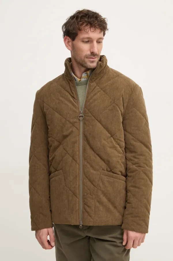 Barbour Jakna Barbour za muškarce, boja: zelena, za prijelazno razdoblje, oversize, MQU1836BR51