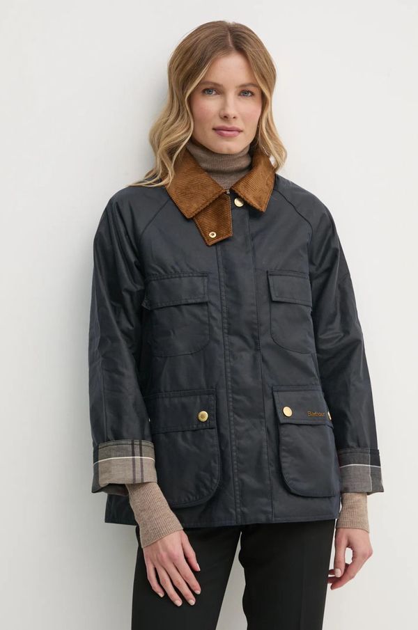 Barbour Jakna Barbour za žene, boja: tamno plava, za prijelazno razdoblje, LWX1446NY71