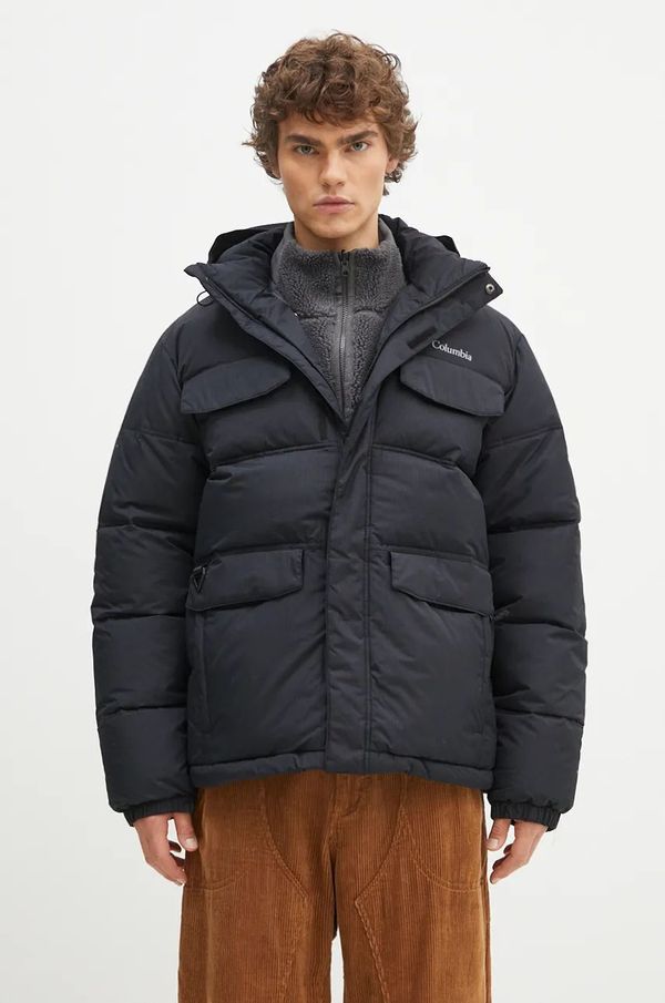 Columbia Jakna Columbia Landroamer Puffer za muškarce, boja: crna, za zimu, 2088081