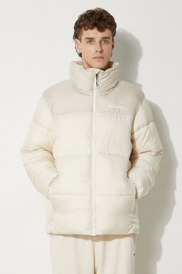 Columbia Jakna Columbia M Puffect II Jacket za muškarce, boja: bež, za zimu, 2025821