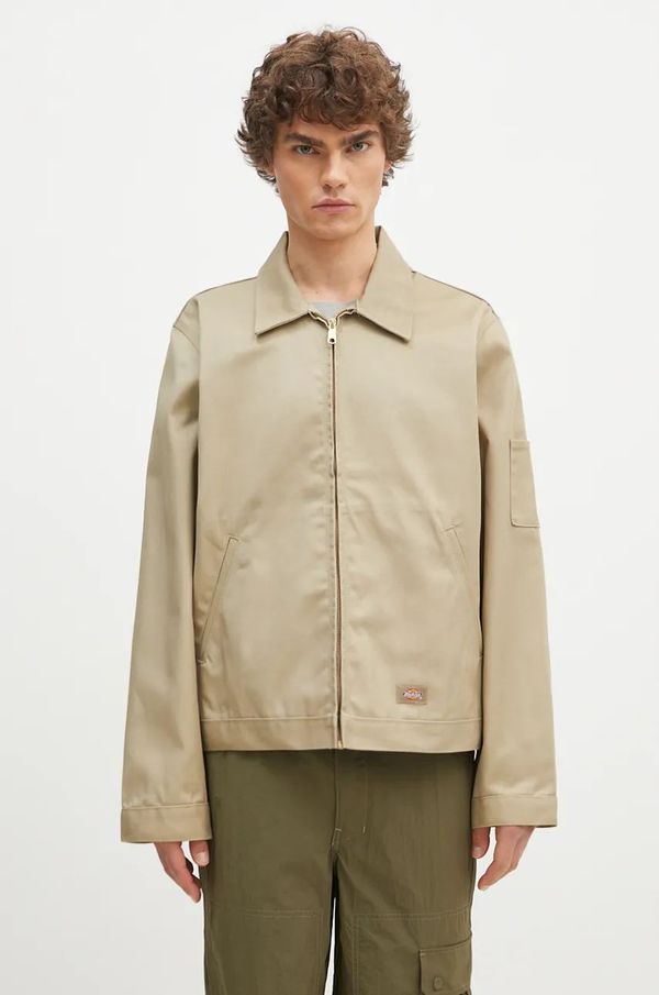 Dickies Jakna Dickies Unlined Eisenhower za muškarce, boja: smeđa, za prijelazno razdoblje, DK0A4Y6U