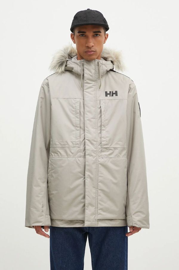 Helly Hansen Jakna Helly Hansen za muškarce, boja: bež, za zimu