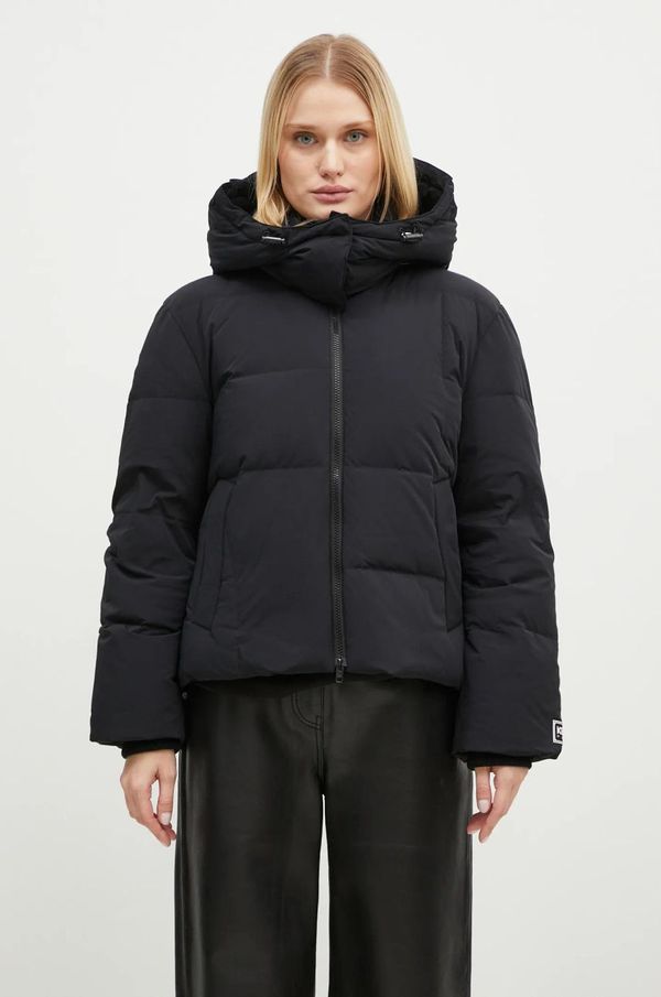 Kenzo Jakna Kenzo Regular Puffer Jacket za žene, boja: crna, za zimu, FE62OU1259NH.99
