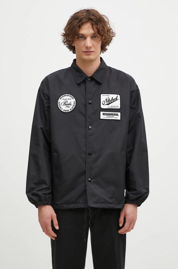 Neighborhood Jakna NEIGHBORHOOD Windbreaker Jacket-2 za muškarce, boja: crna, 242TSNH.JKM02