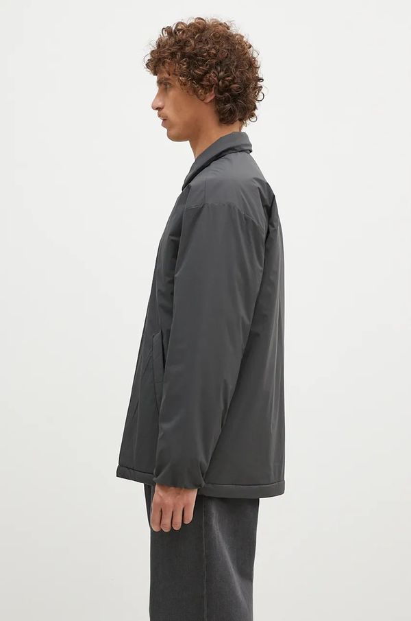 New Balance Jakna New Balance Coaches Jacket za muškarce, boja: siva, za prijelazno razdoblje, MJ43504ACK