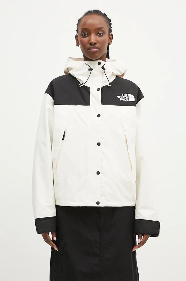 The North Face Jakna The North Face Dryvent Mono Mountain Jacket za žene, boja: bež, za prijelazno razdoblje, oversize, NF0A88YXROU1