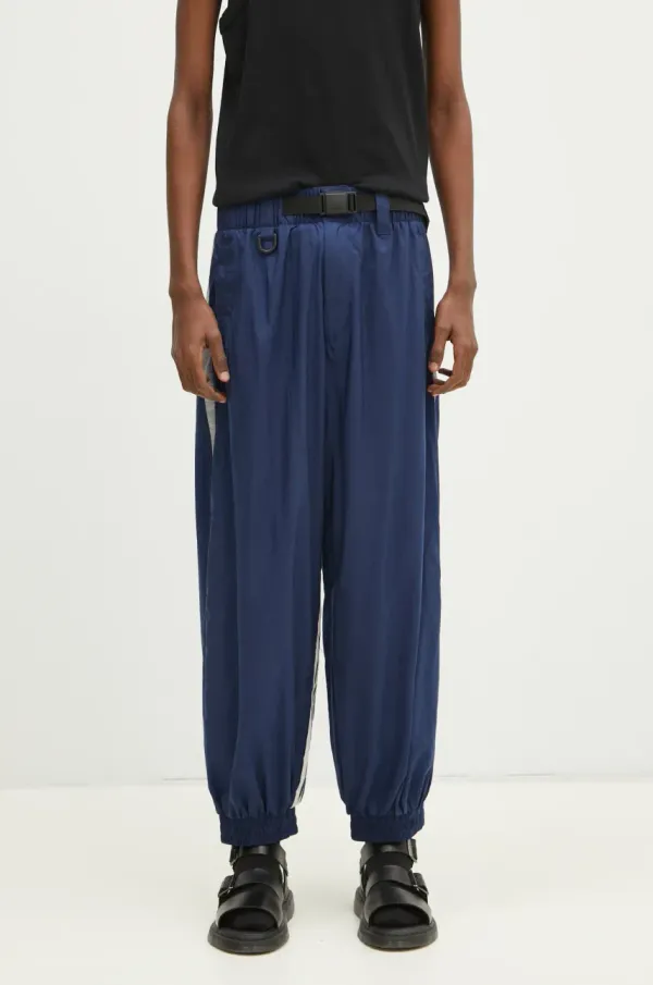 Y-3 Jakna Y-3 3-Stripes Nylon Shell Jacket boja: tamno plava, za prijelazno razdoblje, oversize, JM7788