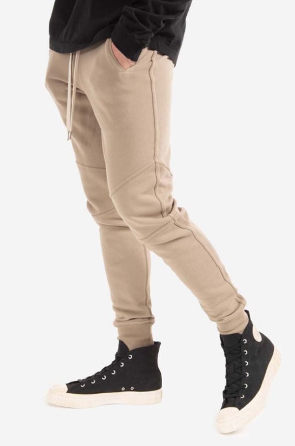 John Elliott Pamučni donji dio trenirke John Elliott Escobar Sweatpanst boja: bež, glatki materijal, C100B00921B-cream