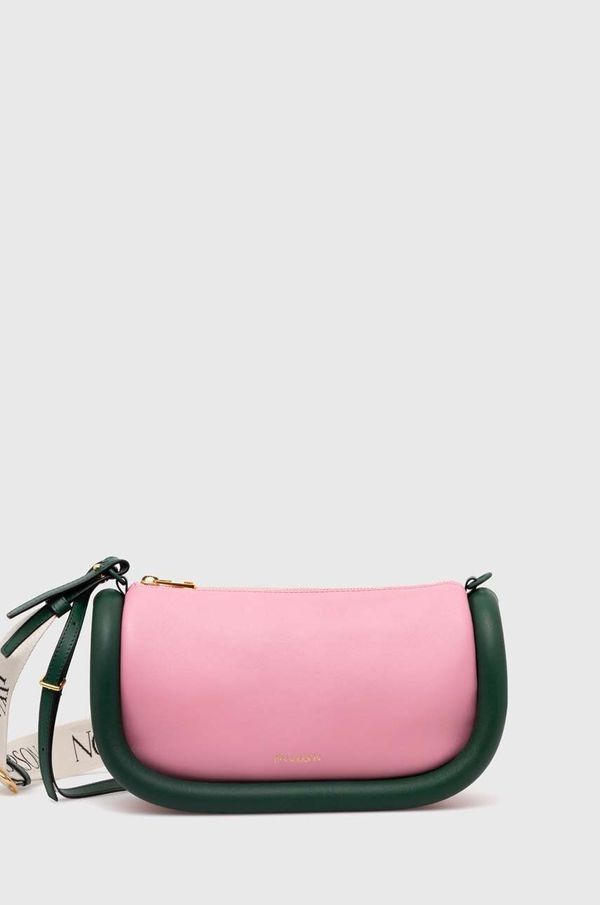 JW Anderson Kožna torba JW Anderson The Bumper-15 boja: ružičasta, HB0577.LA0088.332