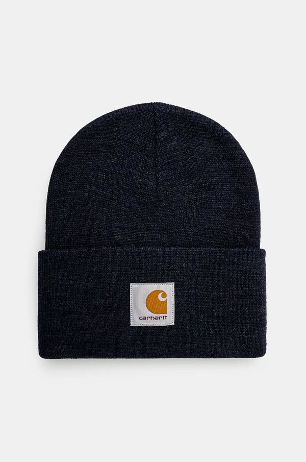 Carhartt WIP Kapa Carhartt WIP Acrylic Watch Hat boja: tamno plava, I020175.VEXX