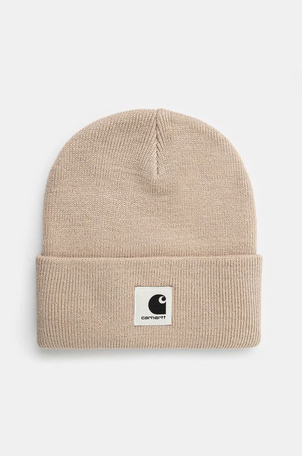 Carhartt WIP Kapa Carhartt WIP Ashley Beanie boja: bež, I034850.2LPXX