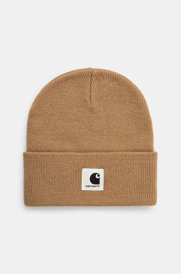 Carhartt WIP Kapa Carhartt WIP Ashley Beanie boja: zelena, I031970.2FSXX