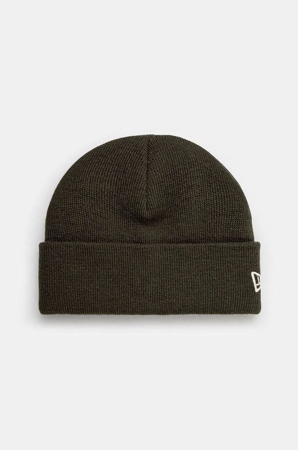 New Era Kapa s dodatkom vune New Era SHORT CUFF KNIT boja: zelena, 60565450