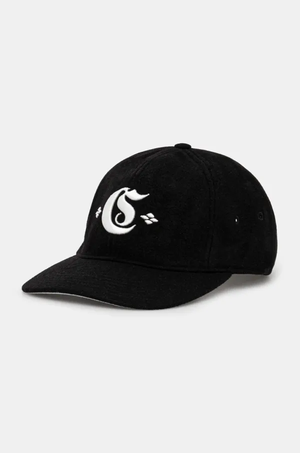 Carhartt WIP Kapa sa šiltom Carhartt WIP Greatest Hits Logo Cap boja: crna, bez uzorka, I034360.K02XX