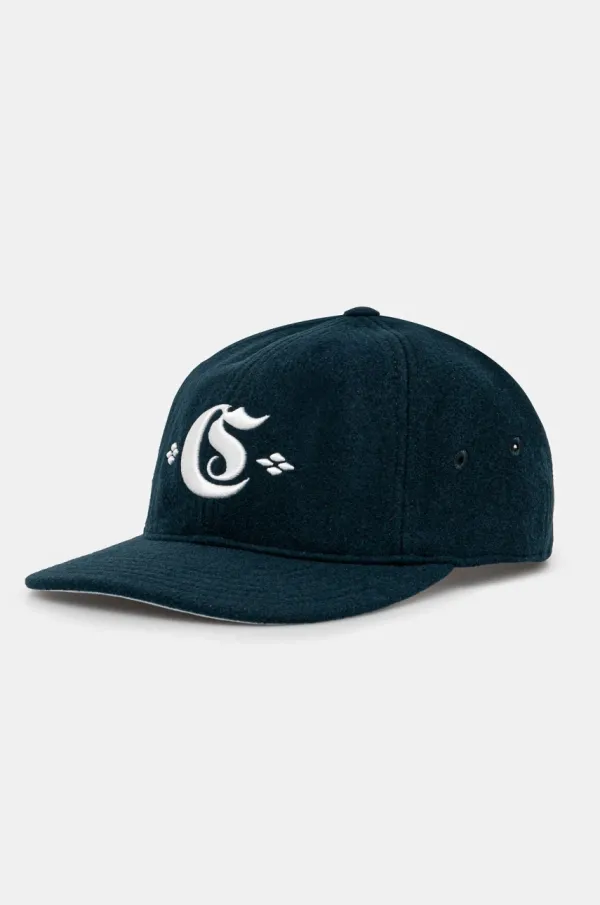 Carhartt WIP Kapa sa šiltom Carhartt WIP Greatest Hits Logo Cap boja: tirkizna, bez uzorka, I034360.2NEXX
