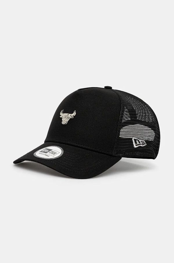 New Era Kapa sa šiltom New Era METALLIC TRUCKER CHICAGO BULLS boja: crna, s aplikacijom, 60565181