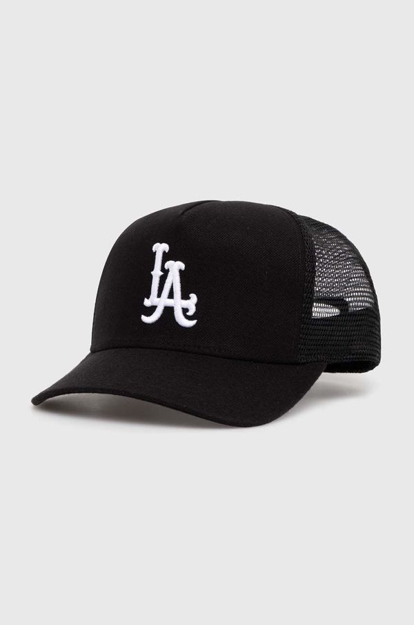 STAMPD Kapa sa šiltom STAMPD LA Trucker Hat boja: crna, s aplikacijom, SLA-U3300HT-BLK